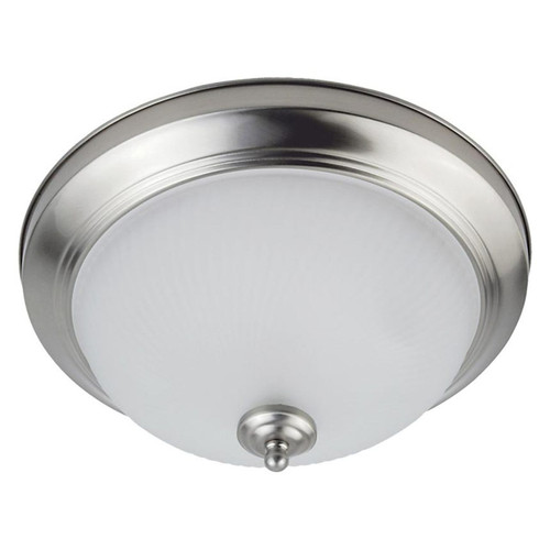 13in. LED Ceiling Light - 24W - 2200 Lumens - 2700K - Brushed Nickel Finish - Euri Lighting