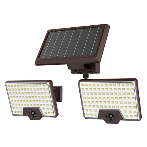 Solar LED Motion Activated Security Light - 8W - 1000 Lumens - 5000K - Pinegreen Lighting