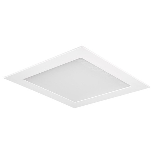 6in. LED Square Lens Downlight with Remote Driver Junction Box - 14W - 900 Lumens - 3000K - Halo