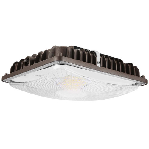 LED Wattage Adjustable & Color Tunable Canopy Light with Microwave Motion Sensor - 24W/36W/47W/60W - 3000K/4000K/5000K - Mester