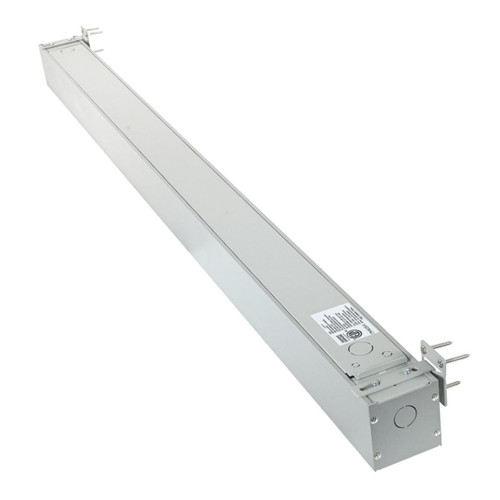 Wall Mount LED 4ft. Linear Light - 40 Watt - Color Tunable 3000K/4000K/5000K - Silver Lamp Body - LumeGen