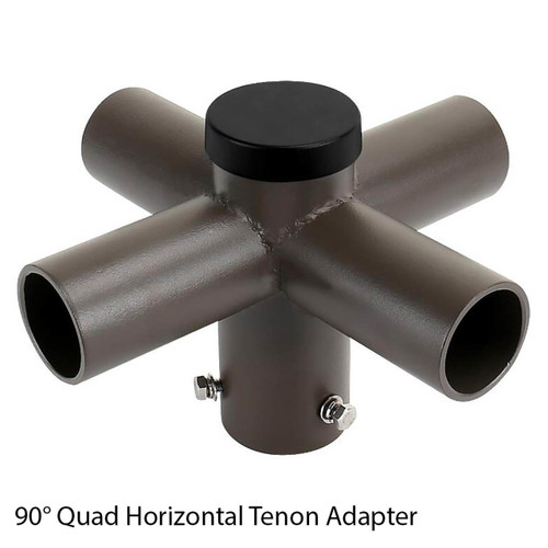 Quad Horizontal Tenon Adapter - 90°