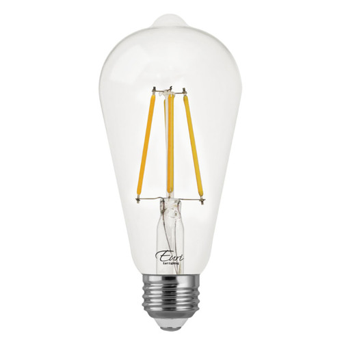 LED ST19 Filament - 7W - Dimmable - 75W Equiv - 800 Lumens - 2700K - Euri Lighting