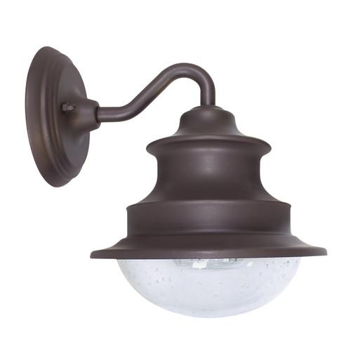 Solar LED Barn Light - 120 Lumens - 2700K - Matte Brown Finish - Gama Sonic