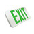 LED Compact Thermoplastic Exit Sign - 90 Min. Emergency Runtime - 120/277V - LumeGen