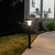 2-Pack Solar LED Vantage Bollard Pathway Light - Black Finish - Gama Sonic