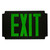 Combination LED Wet Location Exit Sign & Emergency Light