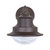 Solar LED Barn Light - 120 Lumens - 2700K - Matte Brown Finish - Gama Sonic