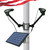 Solar LED Curved Flagpole Light - 1320 Lumens - LumeGen