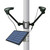 Solar LED Curved Flagpole Light - 1320 Lumens - LumeGen