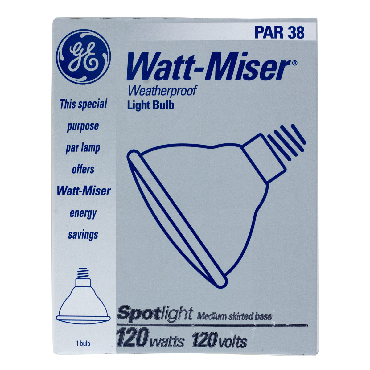 120 Watt Medium Side Prong Base 120 Volt 1 Pack Reflector Flood-Light Industrial Performance 120PAR/3FL/MINE 120 Watt Medium Side Prong Base 120 Volt 1 Pack Reflector Flood-Light Industrial Performance 120PAR/3FL/MINE