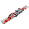 JT ProFlex Woven Goggle Strap - Grey / Red