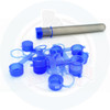 Stock Class 10 Round Tube Cap - Blue - 10 pack