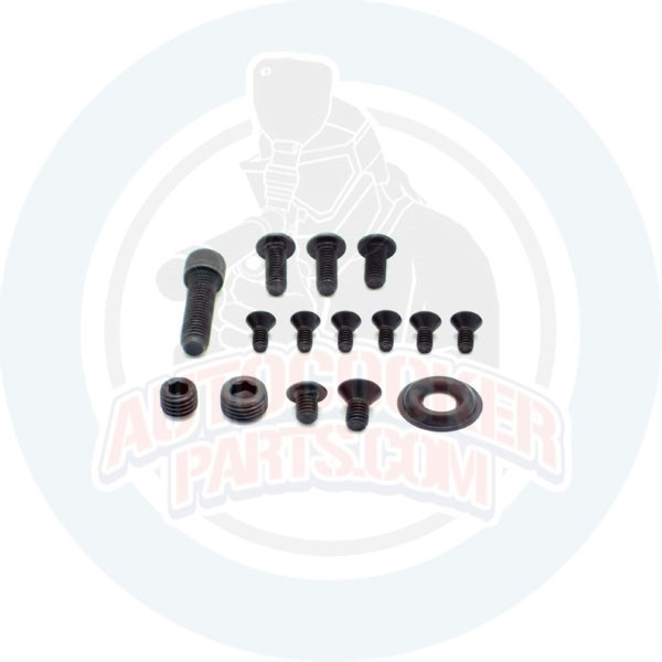 Autococker complete Screw Kit BLK / eBlade Frame