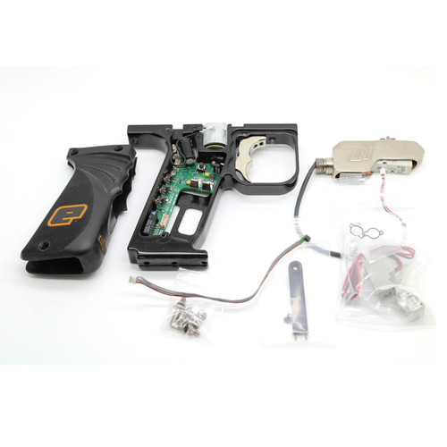 WGP Worrblade Frame / E1 Board - USED - Gloss Black / Nickel  Kit