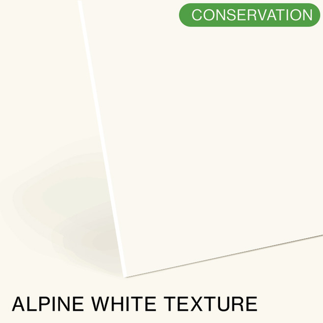 Alpine White Texture Conservation White Core