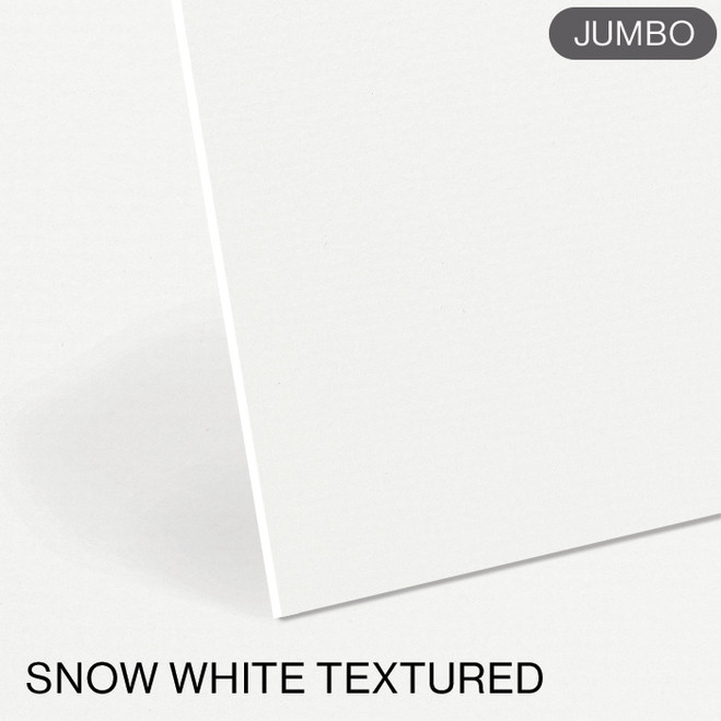 Snow White Texture Jumbo Mountboard