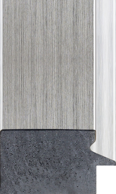 Paramount 53mm Brushed Gunmetal with Silver Slip Polcore Moulding