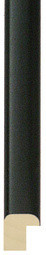 Black Cushion 14mm Matt Wood Moulding