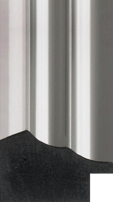 Deco 50mm Gloss Gunmetal BASICS Polcore Moulding