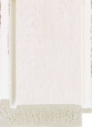 Starling 65mm White Woodgrain BASICS Polcore Moulding