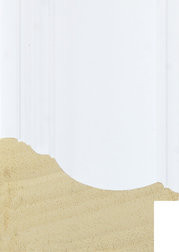 Westport 63mm Mattt White  Wood Moulding
