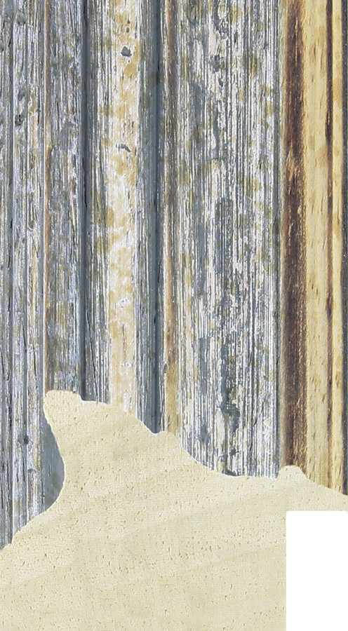 Millbrook 49mm Distressed Grey Wood Moulding