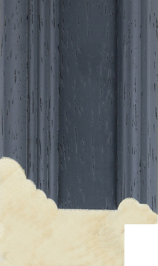 Grey colour wooden picture frame moulding