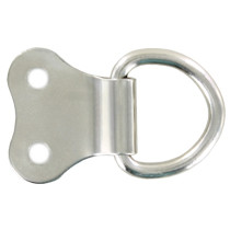 Double holed d-ring for picture frames