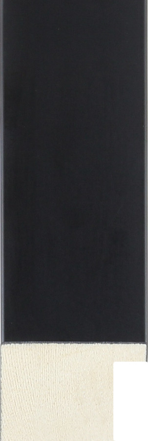 Zone 9 30mm Smooth Black Wood Moulding