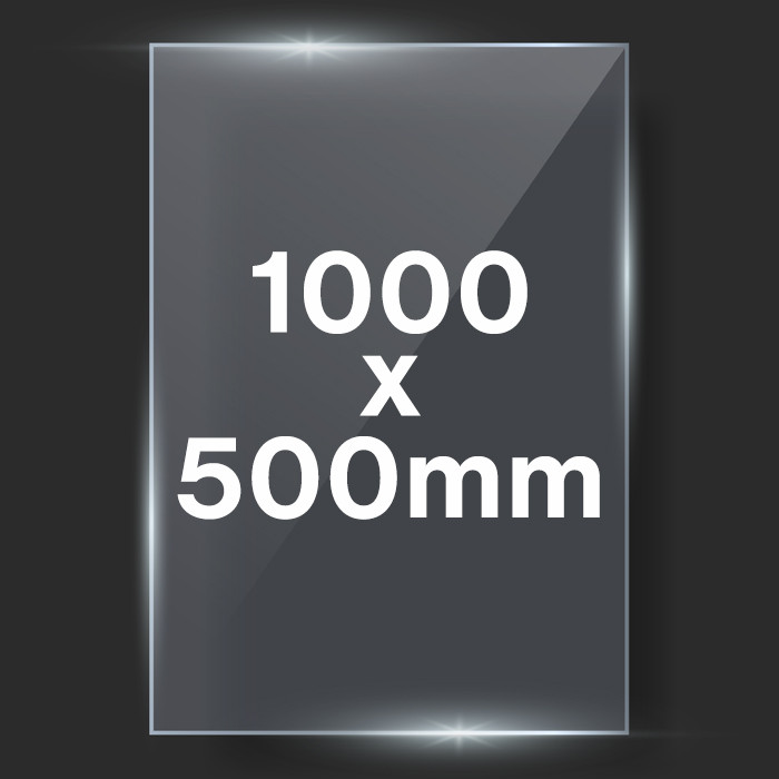 1000x500mm Float Glass