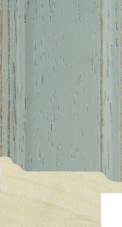 Farmhouse 48mm Blue Woodgrain Wood Moulding