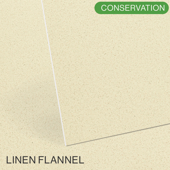 Linen Flannel Conservation White Core