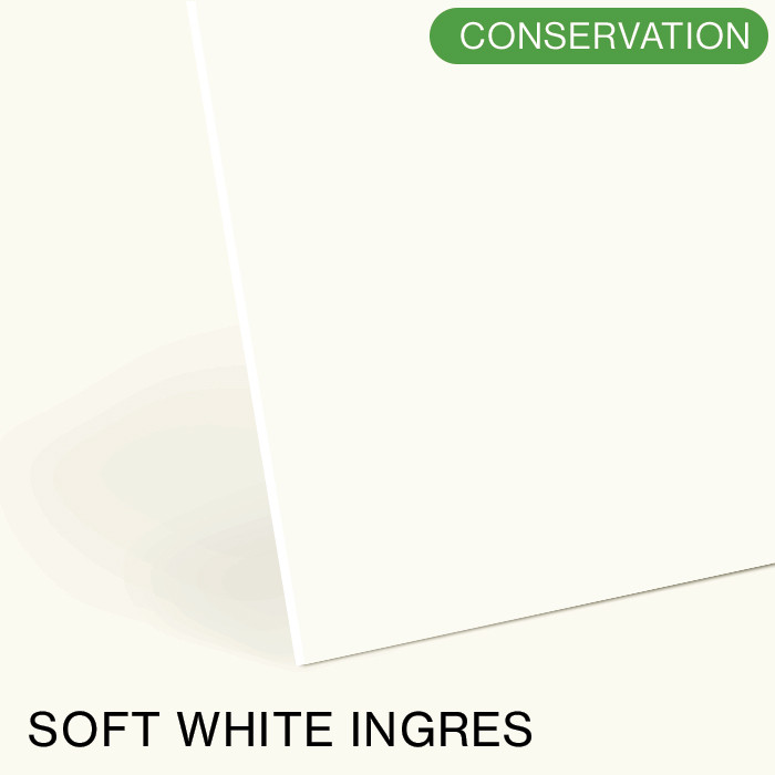 Soft White Ingres Conservation White Core