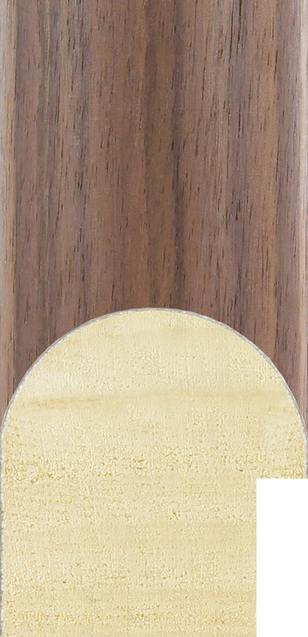 Moda 43mm Walnut Wood Moulding