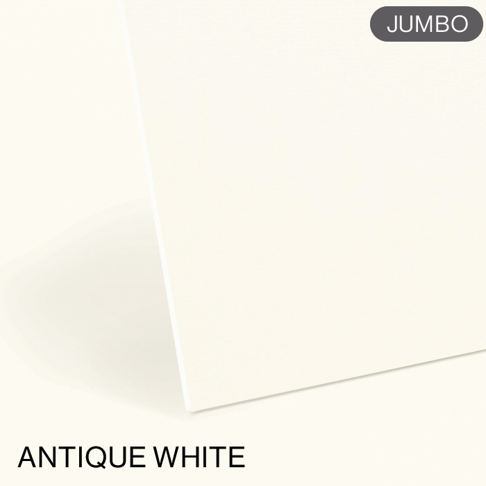 Antique White White Core+ Jumbo Mountboard