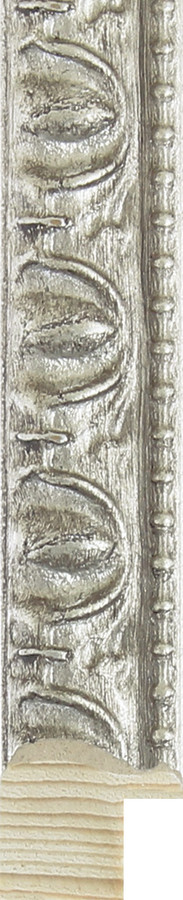 Fontana 18mm Ornate Silver  Wood Moulding
