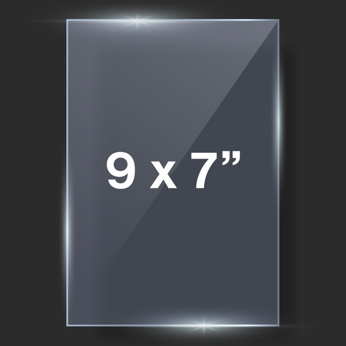 9x7" 1.2mm Clear Styrene