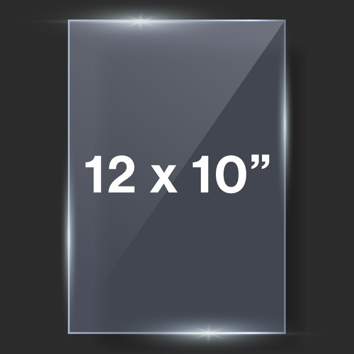 12x10" 1.2mm Clear Styrene