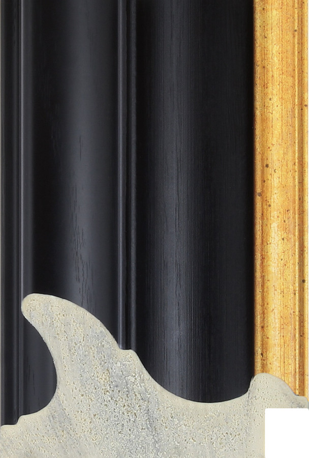 Raven 60mm Black Woodgrain GSE Polcore Moulding