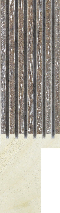 Linden 25mm Walnut Grooved Wood Moulding