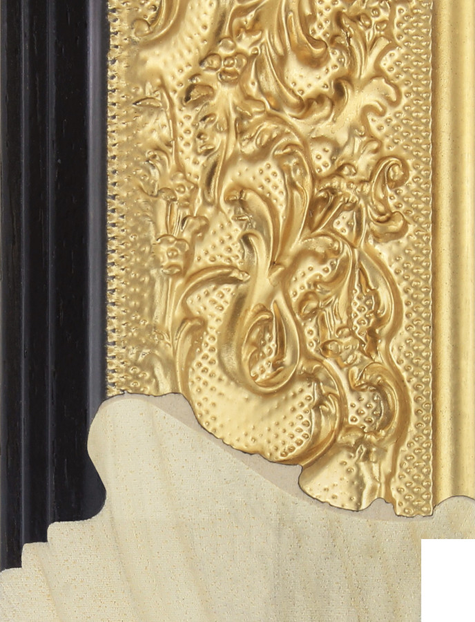 Versailles 68mm Gold Ornate Wood Moulding