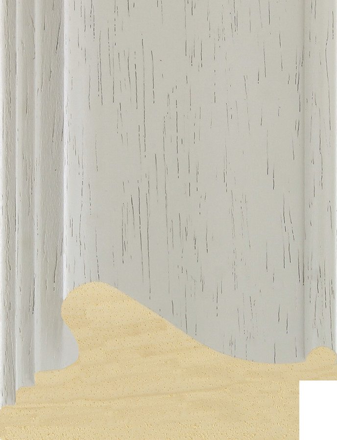 Fairford 68mm Light Grey Woodgrain Wood Moulding