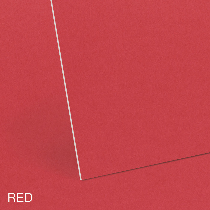 Mainline Basics Red 1.3mm White Core Mountboard