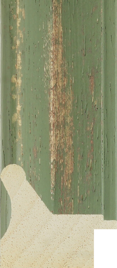 Salcombe 39mm Light Green Wood Moulding
