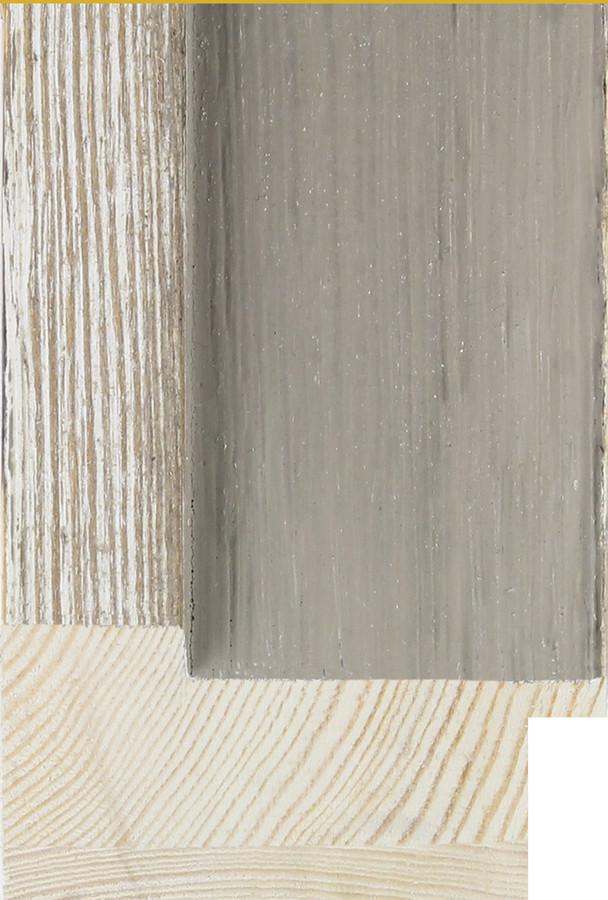 Safari 60mm Grey Distressed Wood Moulding