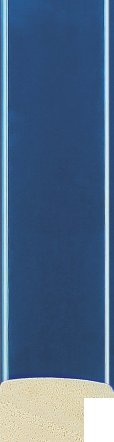 Gloss Cushions 23mm Blue Wood Moulding
