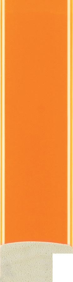 Gloss Cushions 23mm Orange Wood Moulding