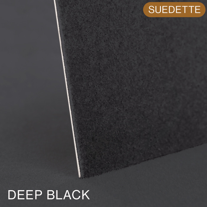 Mainline Basics Suedette Deep Black 1.5mm White Core Mountboard