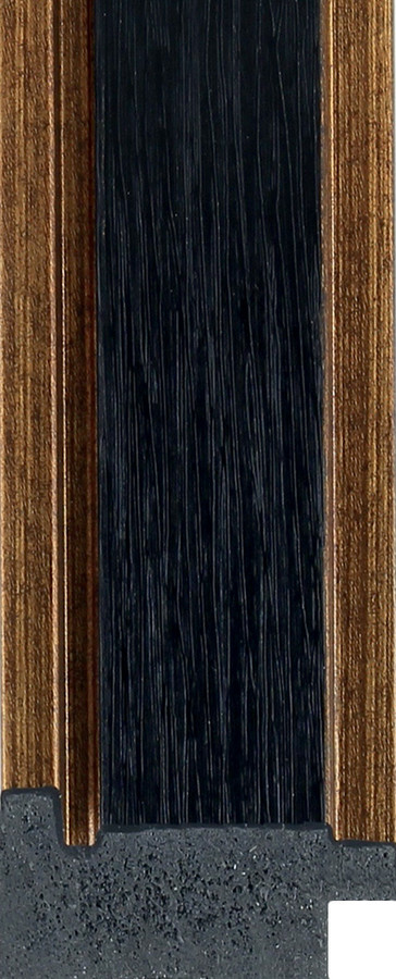 Starling 35mm Brushed Black Bronze Sides BASICS Polcore Moulding